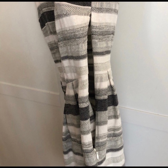 Joie ~ Caya Tweed Stripe Sleeveless A-Line Dress ~ Small - Picture 6 of 11